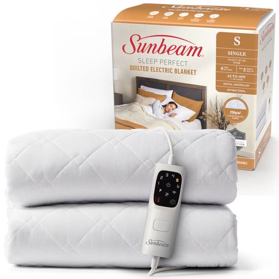 Sunbeam antibacterial electric online blanket