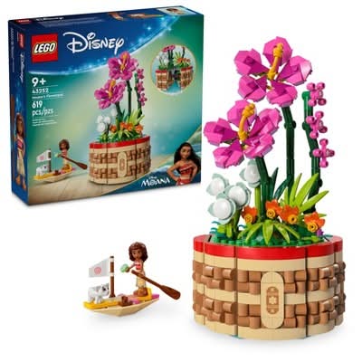 LEGO Moana's Flowerpot Buildable Flower Toy (619 ct)