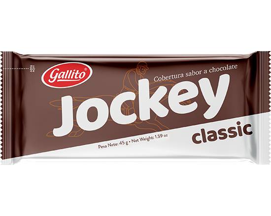 31% OFF Chocolate Gallito Jockey Tableta Leche 45g