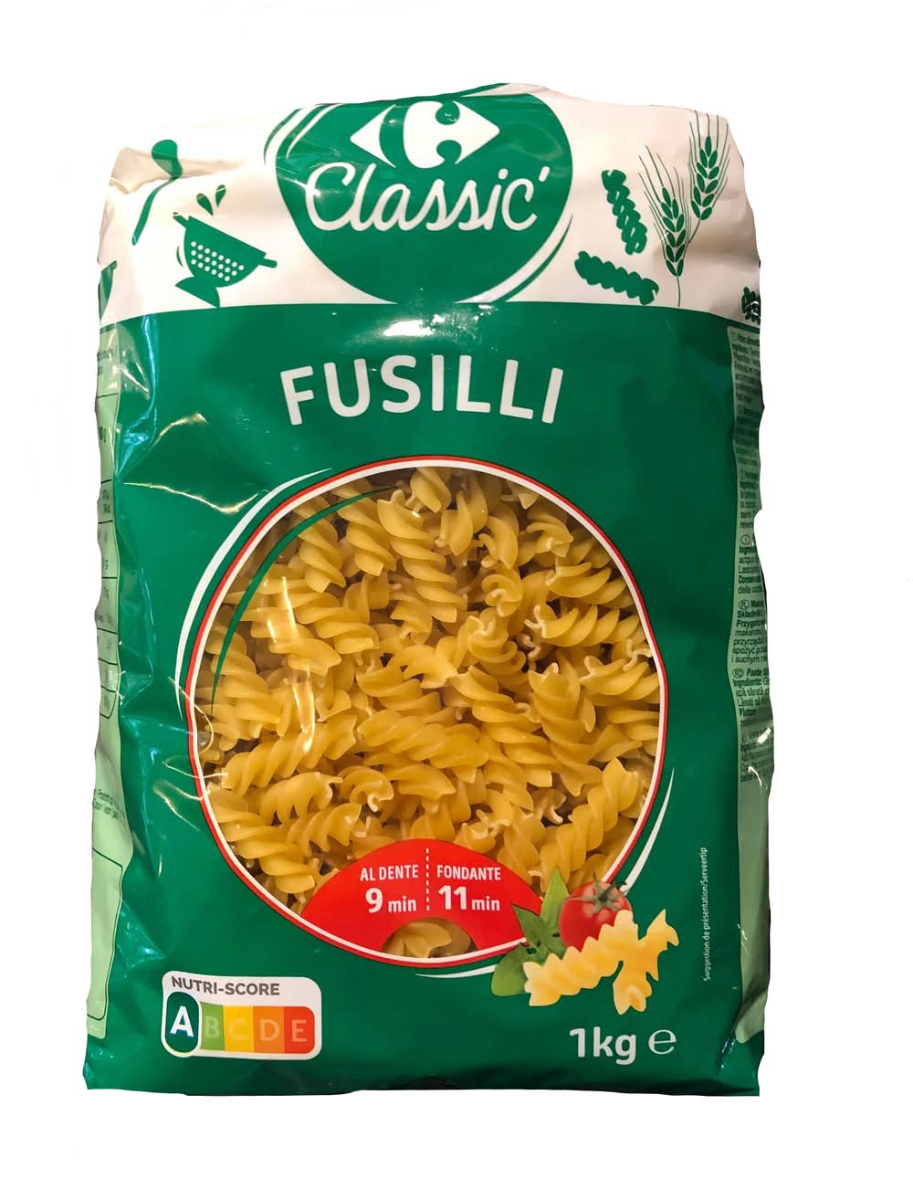 Carrefour Classic' - Pâtes fusilli (1kg)