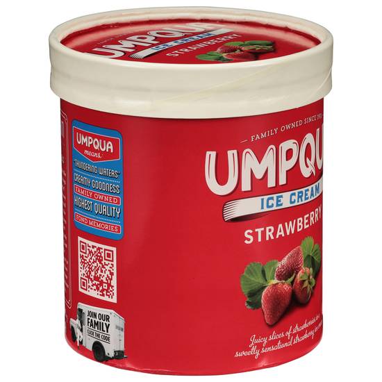 Umpqua Strawberry Ice Cream