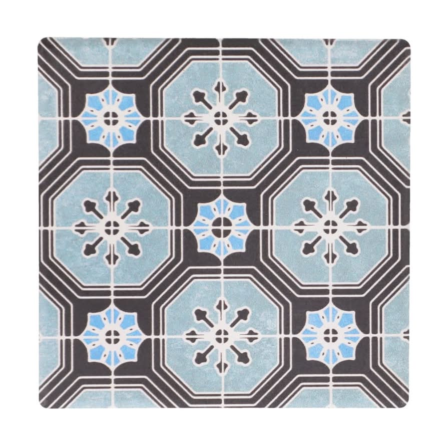 Tile Fleur Coaster, 1 ct