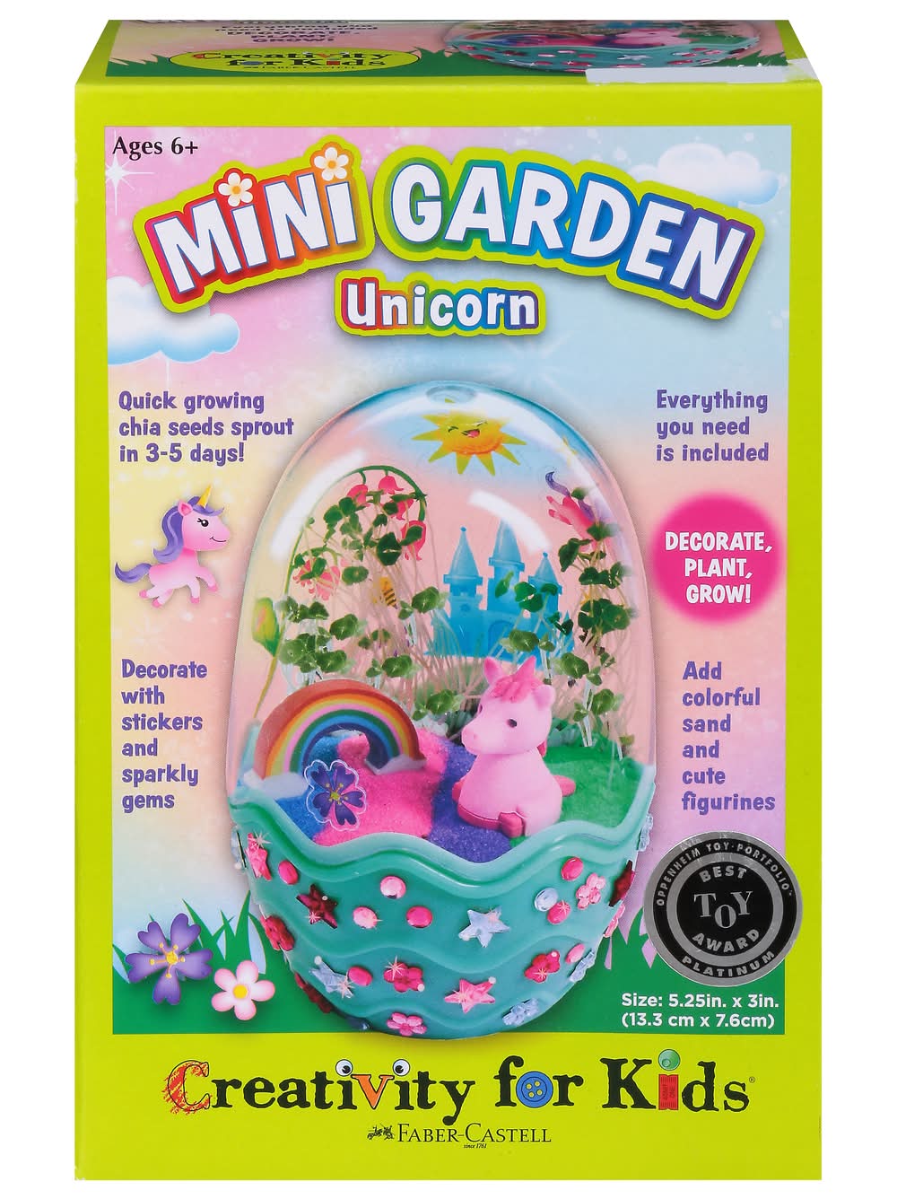 Faber-Castell Unicorn Mini Garden Kit