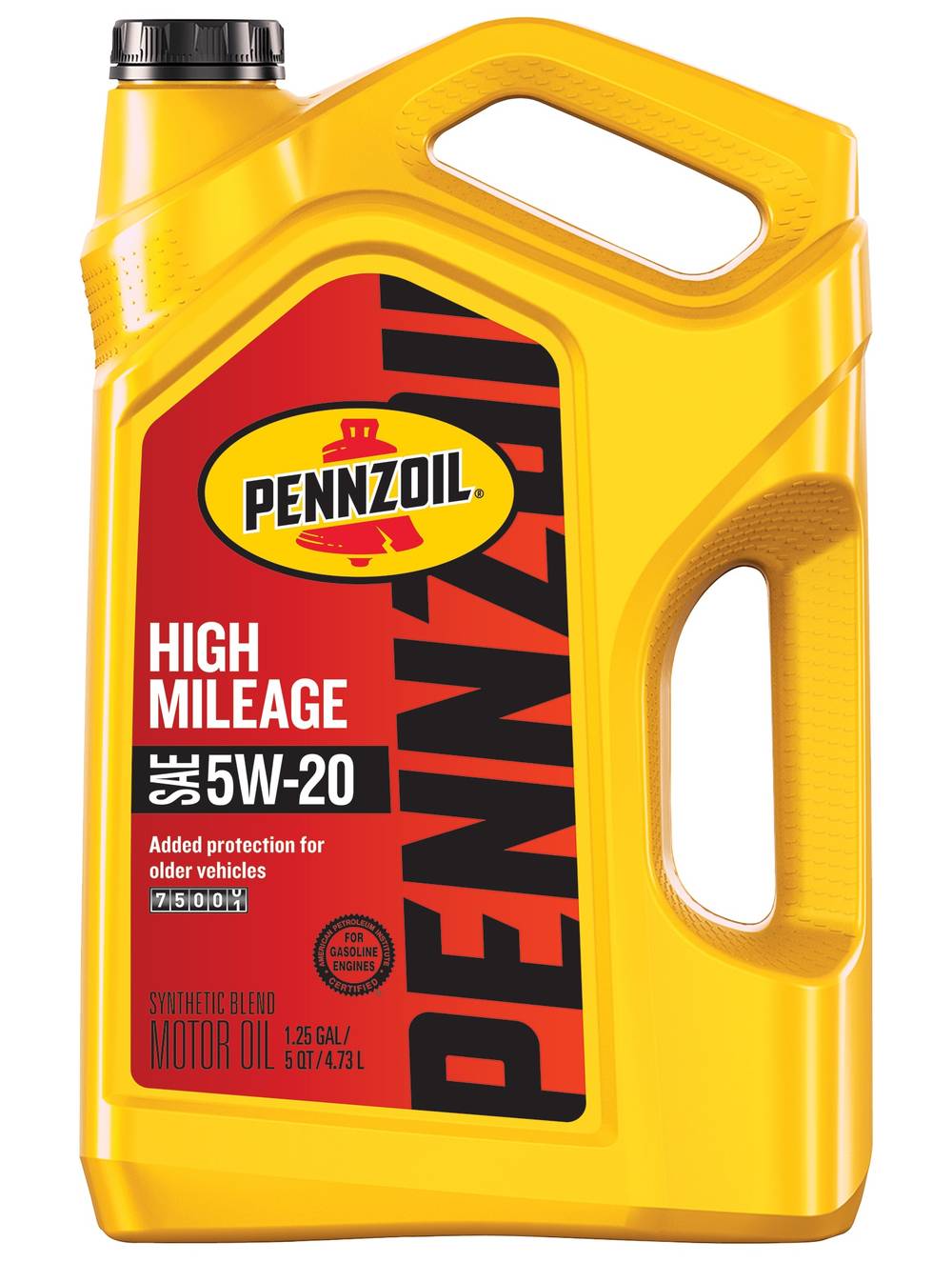 Pennzoil High Mileage Motor Oil, Sae