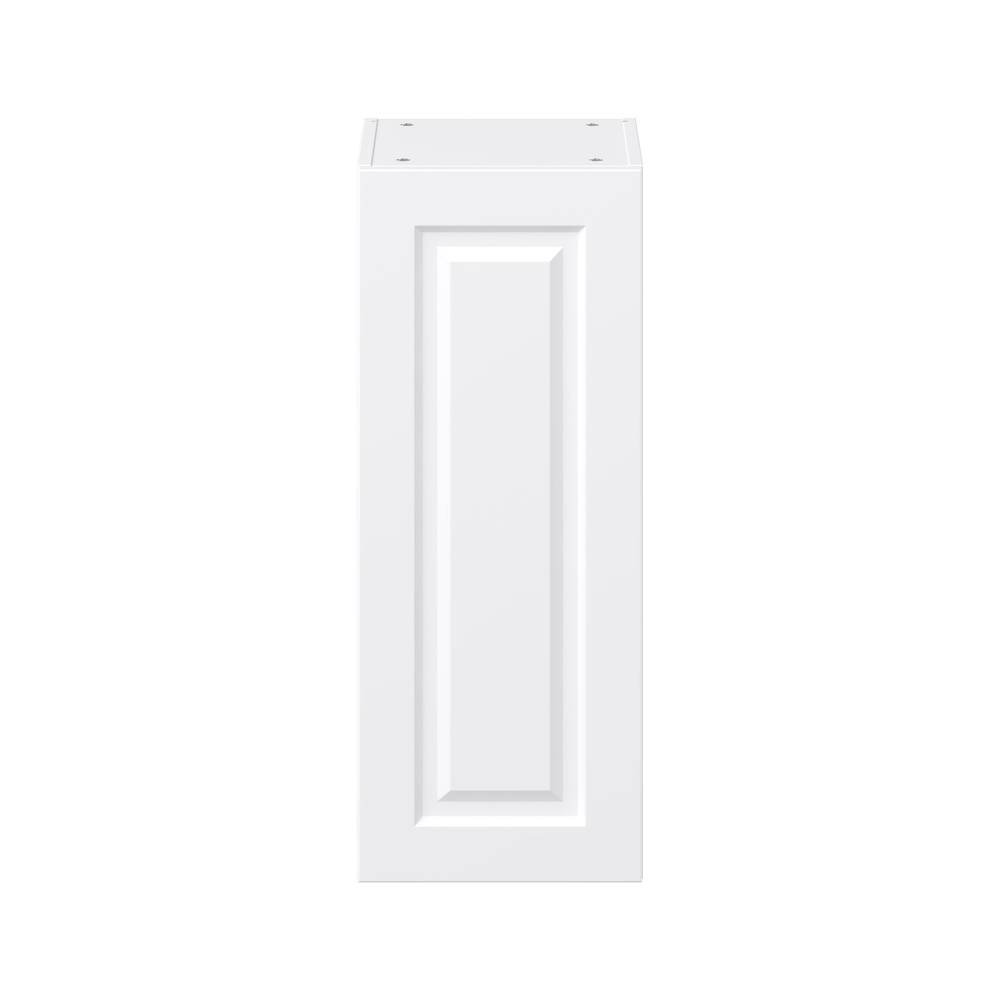 Project Source Cheyenne White 12-in W x 30-in H x 12.5-in D White Wall Ready To Assemble Cabinet (Raised Panel Square Door Style) | W1230R