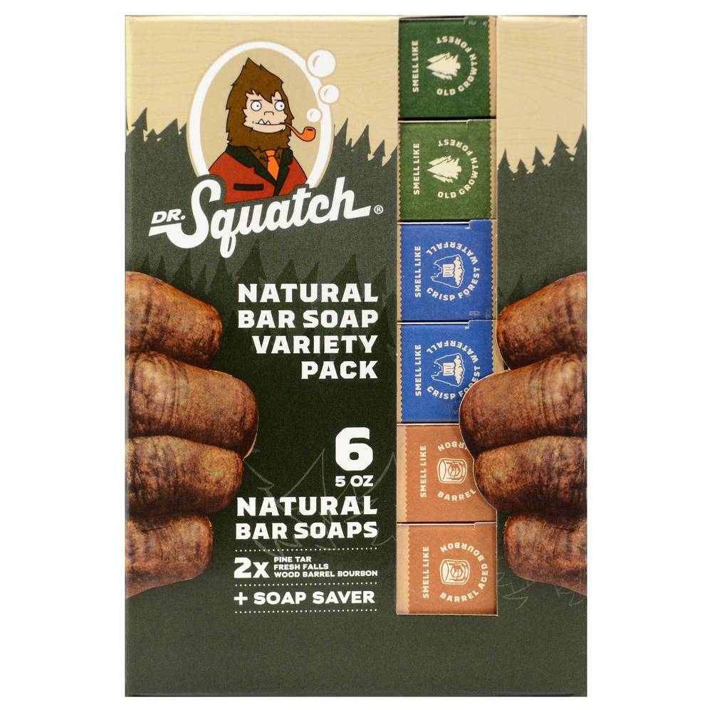 Dr. Squatch Natural Bar Soap Variety pack