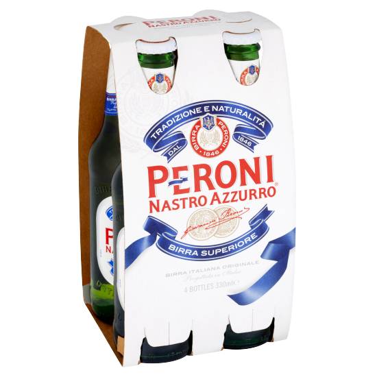 Peroni Nastro Azzurro (4 x 330ml)