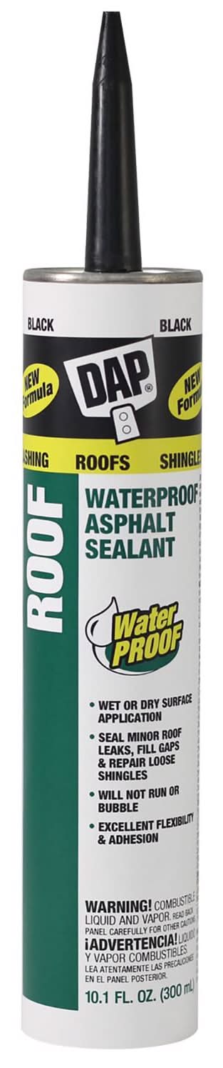 Dap Low Luster Black Asphalt Roof Sealant 10.1 Oz