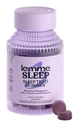 Lemme Sleep Tight Gummies, Melatonin & Chamomile (60 ct)