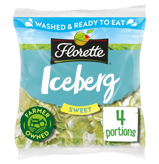 Florette Sweet & Crunchy Iceberg Lettuce Leaves (150g)