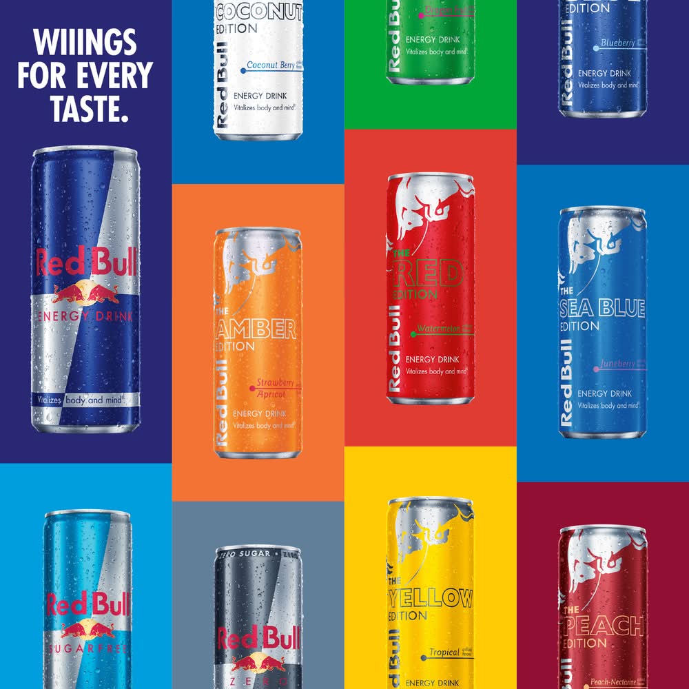 Red Bull Energy Drink 8 4 Fl Oz Postmates