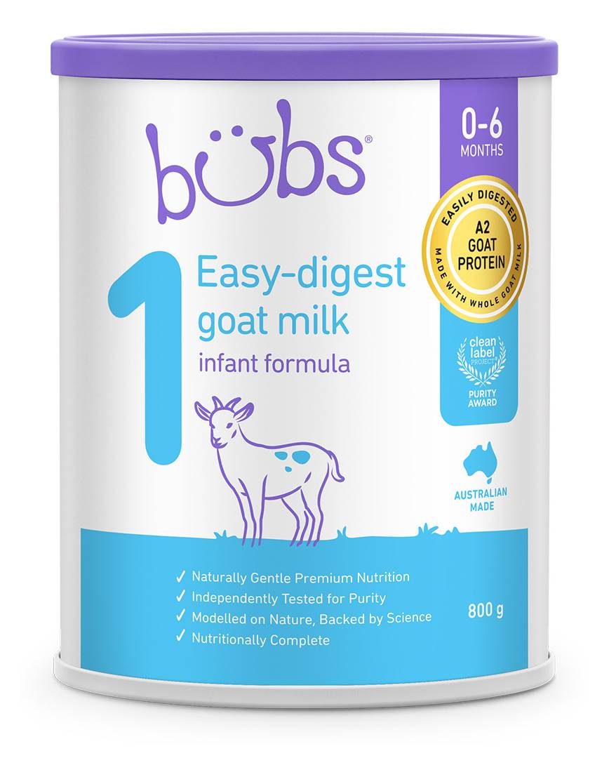 Bubs Goat Infant Formula Stage 1 (800g)