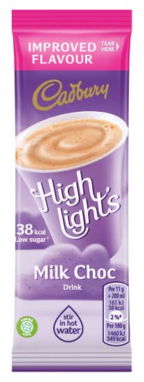 Cadbury Highlights Milk Hot Chocolate (11g)