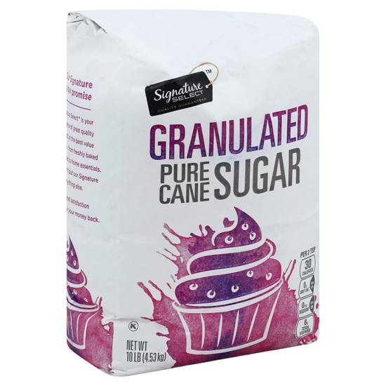 Signature Select Granulated Pure Cane Sugar (10 lb)