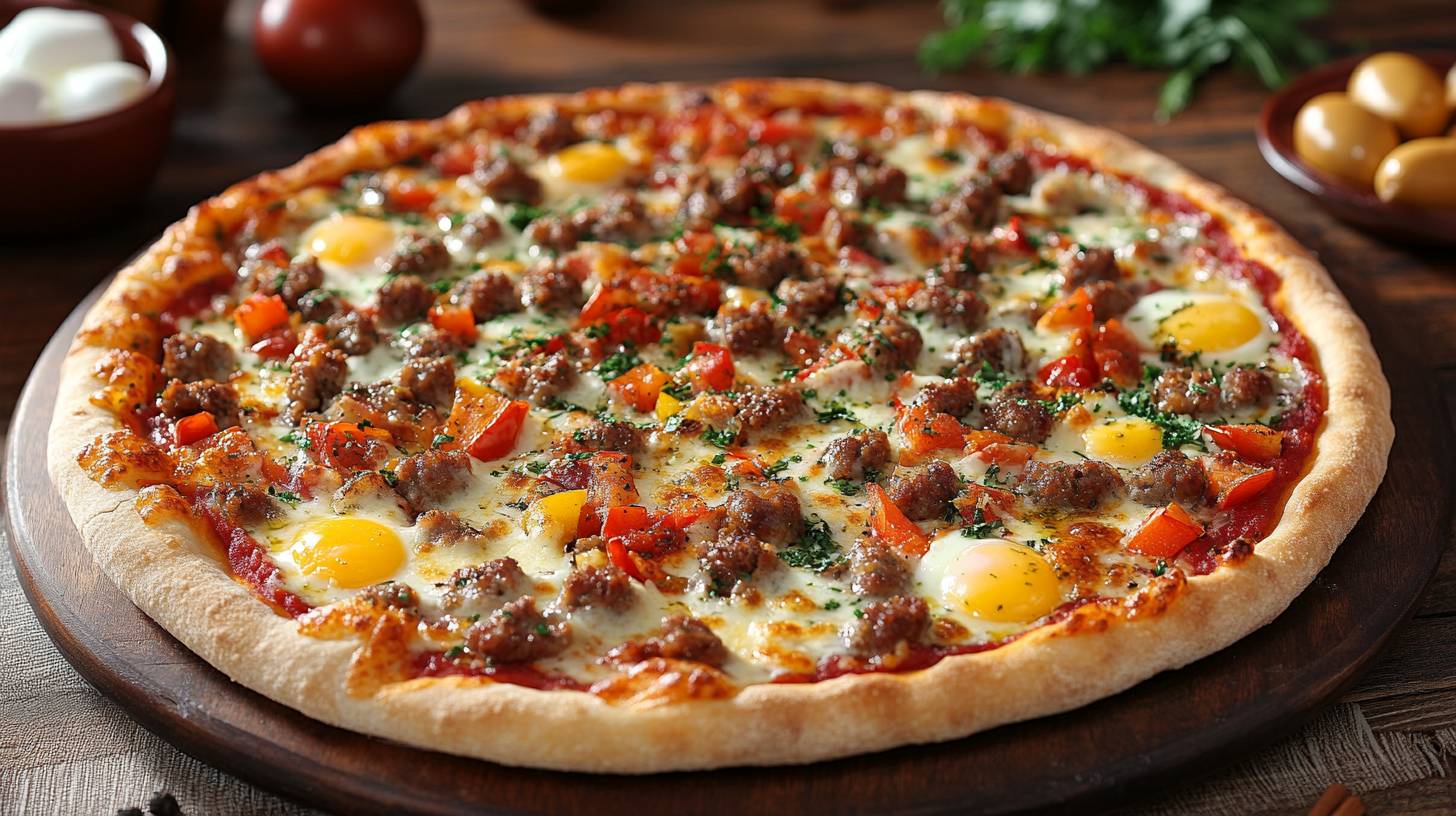 Pizza orientale 🍅  🌶️  🧅