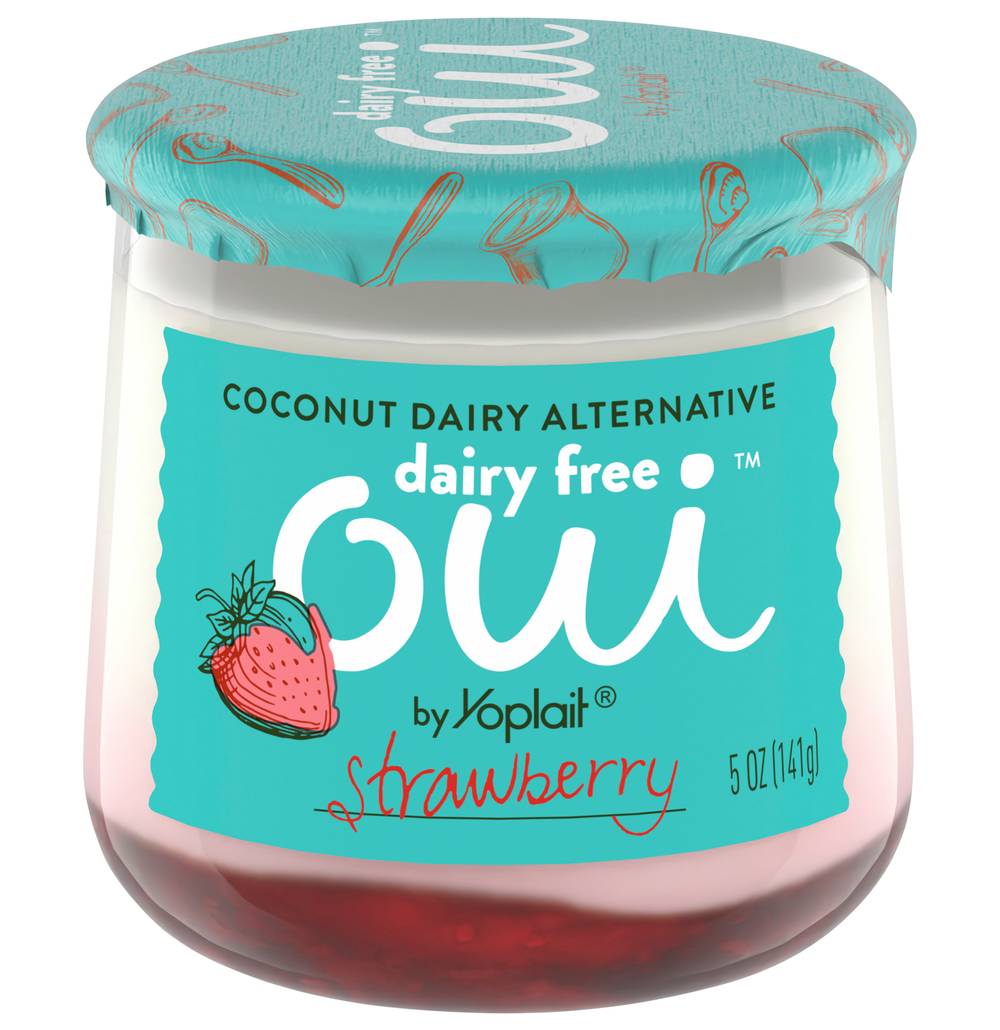 Oui Dairy-Free Strawberry Flavor Coconut Milk Yogurt (5 oz)