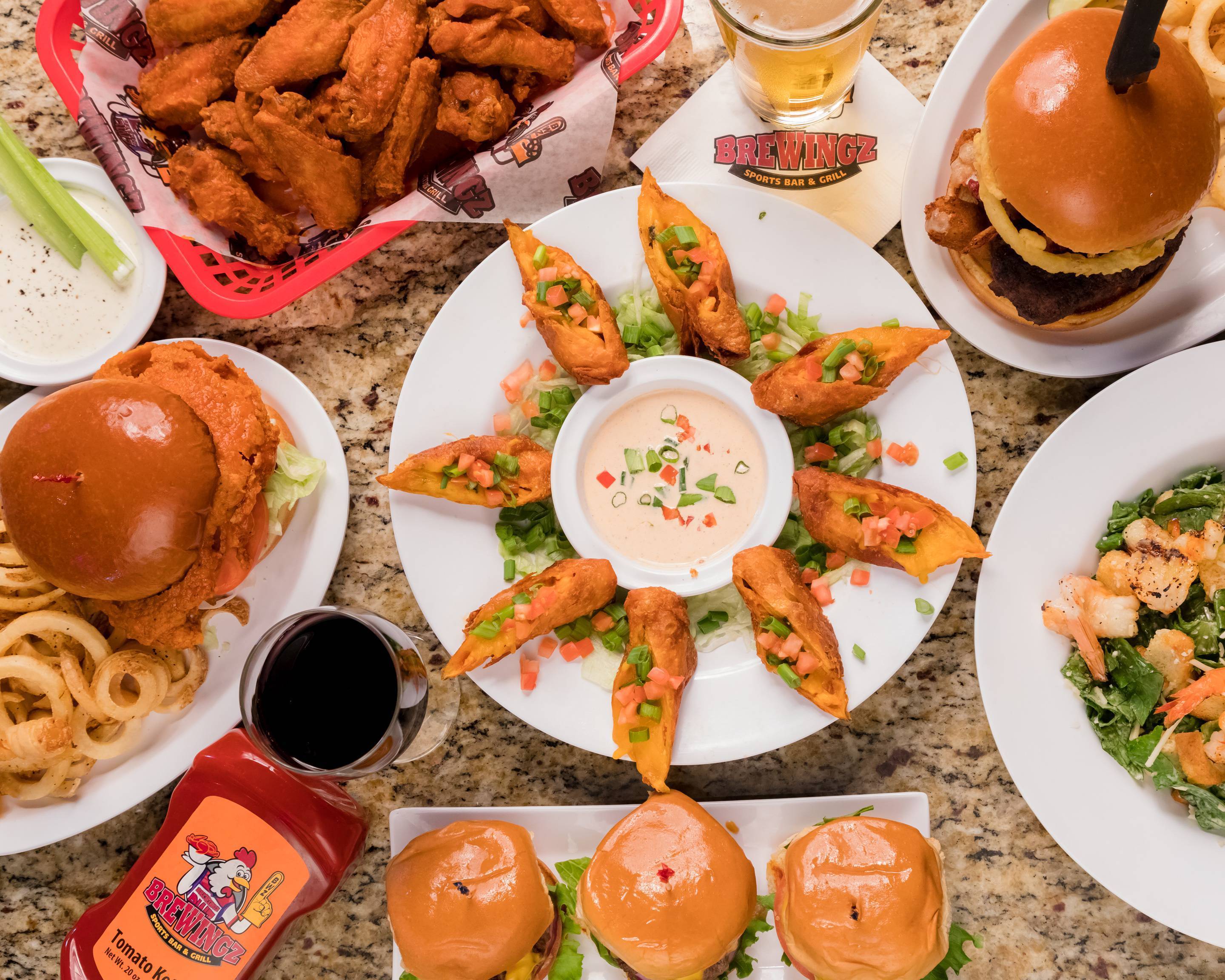 Order BreWingZ Restaurant & Bar (12001 E Freeway) Menu Delivery【Menu