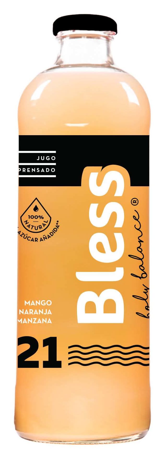 Bless · Jugo prensado natural - 21 (1 L)