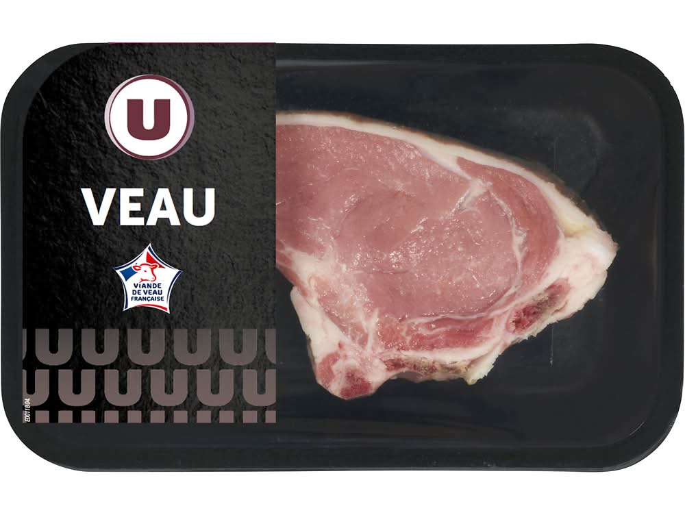 Côte de veau ***, avec os, à griller, France, 1 pièce