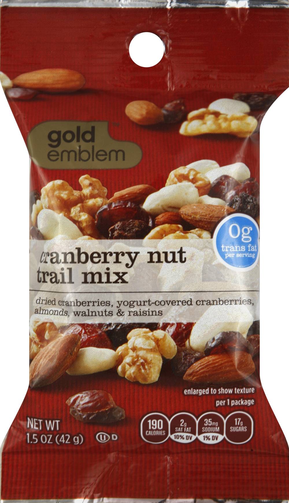 Gold Emblem Cranberry Nut Trail Mix (1.5 oz)