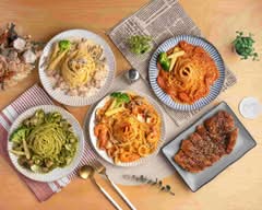 焗道義大利麵 l 雞排