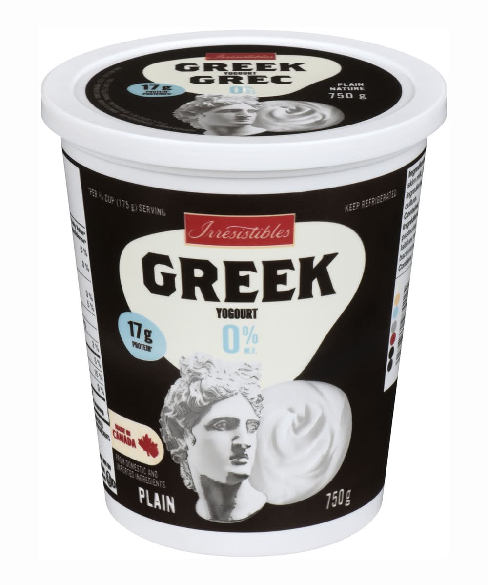 Irresistibles Plain Greek Yogurt (750 g)