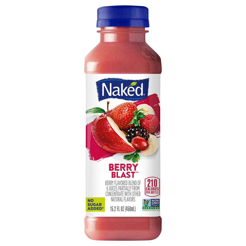 Naked Berrry Blast Fruit Smoothie Juice (15.2 fl oz)