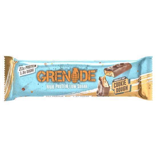 Grenade Chocolate Chip Cookie dough Protein bar 60g