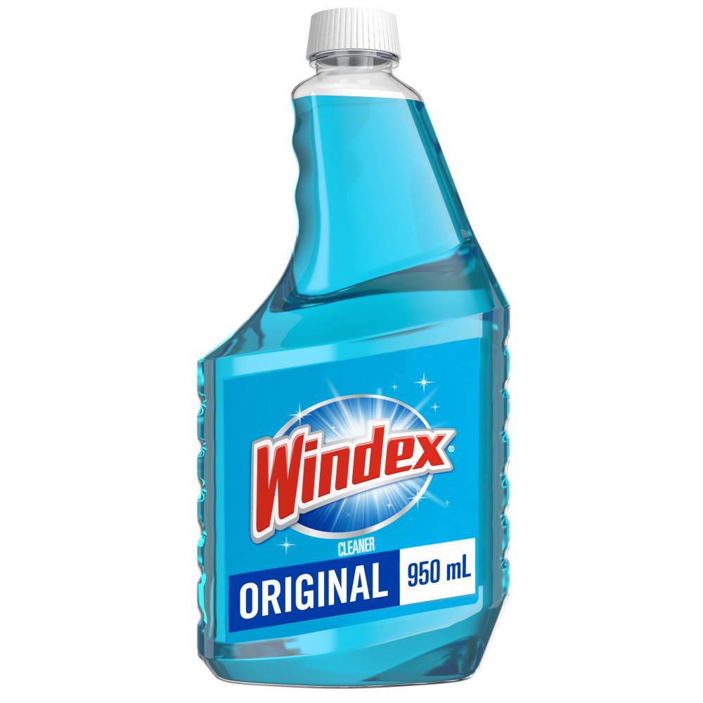 Windex Glass & Window Cleaner Original Blue Refill (950 g)