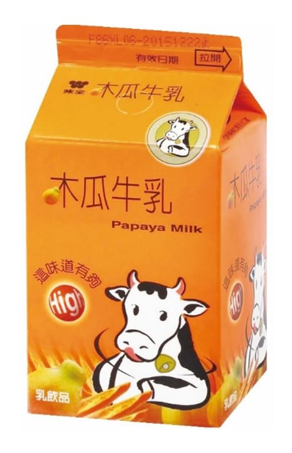 味全 超優質木瓜牛乳 (375 mL)
