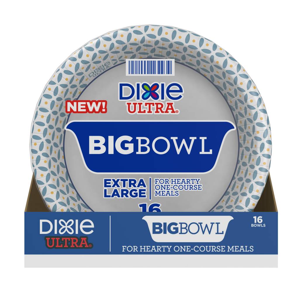 Dixie Ultra Big Bowls