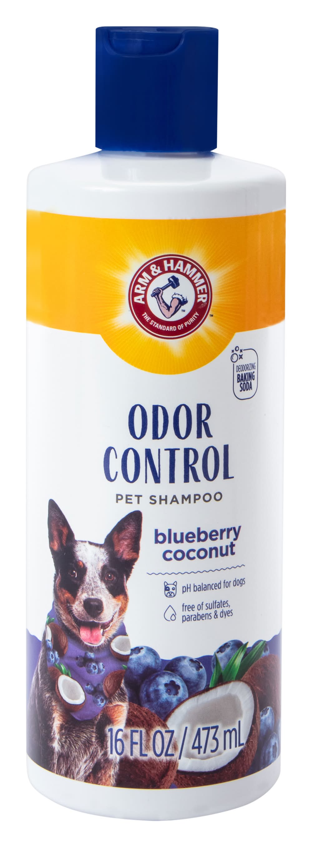 Arm & Hammer™ Odor Control Blueberry Coconut Pet Shampoo 16oz Blueberry Coconut