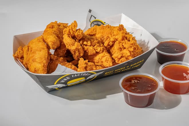 5pc Tenders Plate