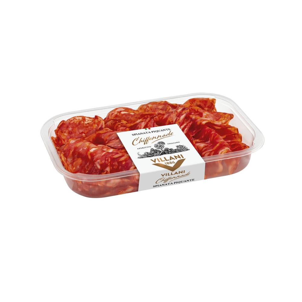 Villani - Chiffonnade de spianata piquante (80g)