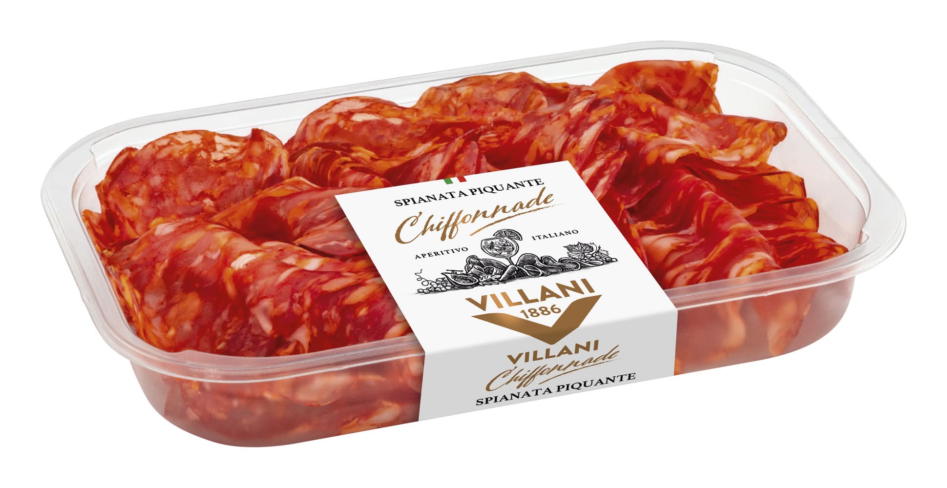 Villani - Chiffonnade de spianata piquante (80g)