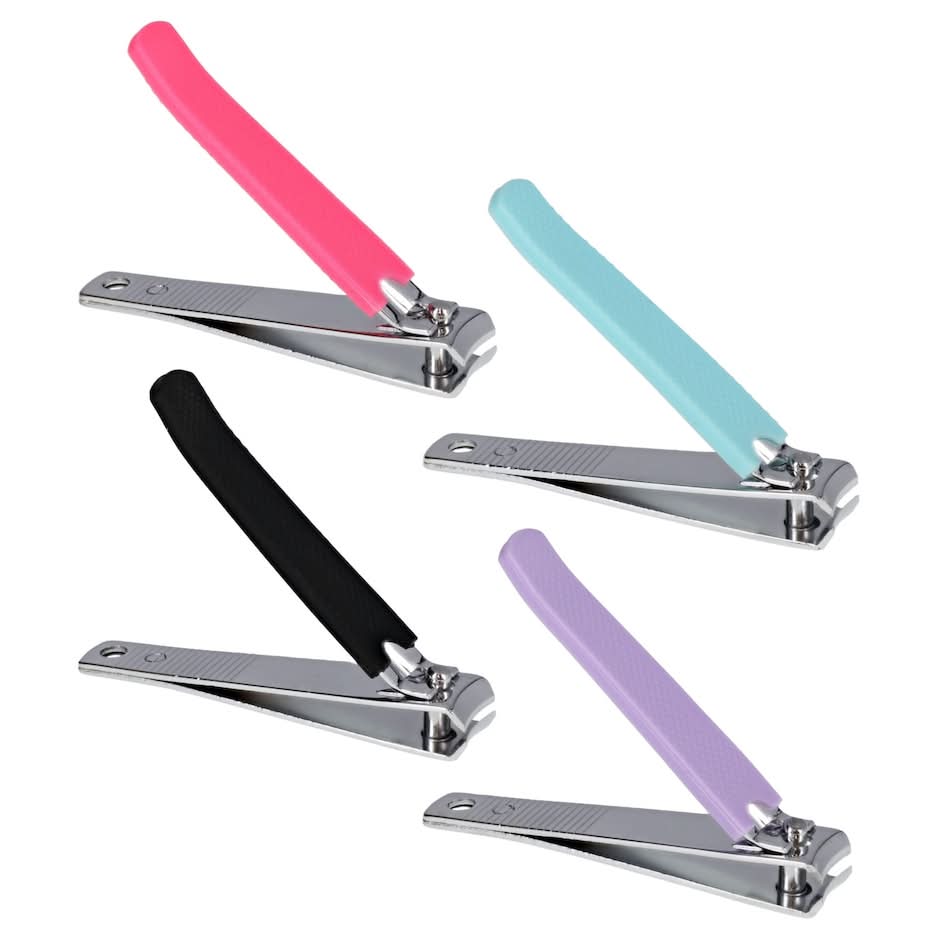 Sassy+Chic Toenail Clippers with Neon Handles