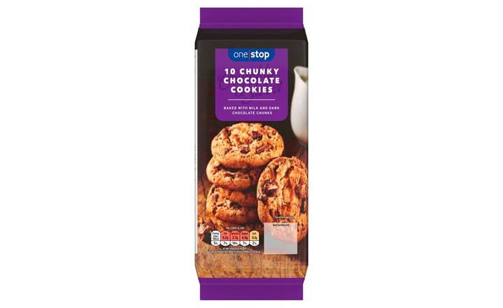 One Stop Chunky Chocolate Cookies 10 pack 200g (394891)
