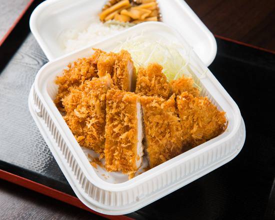 ダブルロースカツ弁当 Double Loin Katsu Lunch Box
