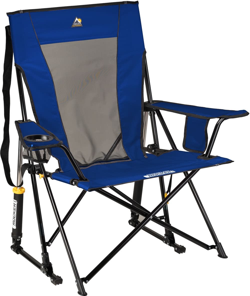 GCI Outdoor Comfort Pro Rocker Chair (Royal/Black)