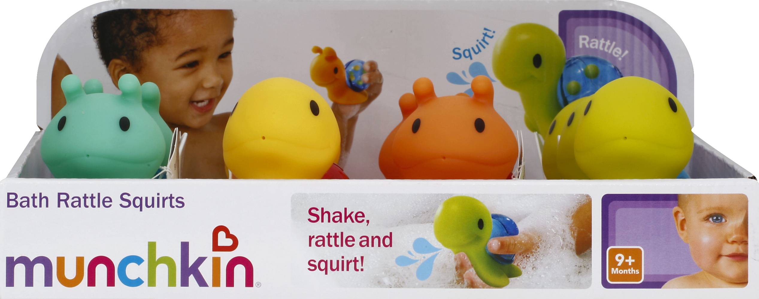 Munchkin Bath Rattle Squirts (1.8 oz)