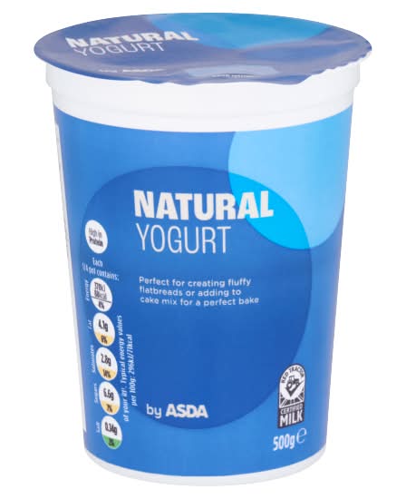 ASDA Natural Yogurt (500g)