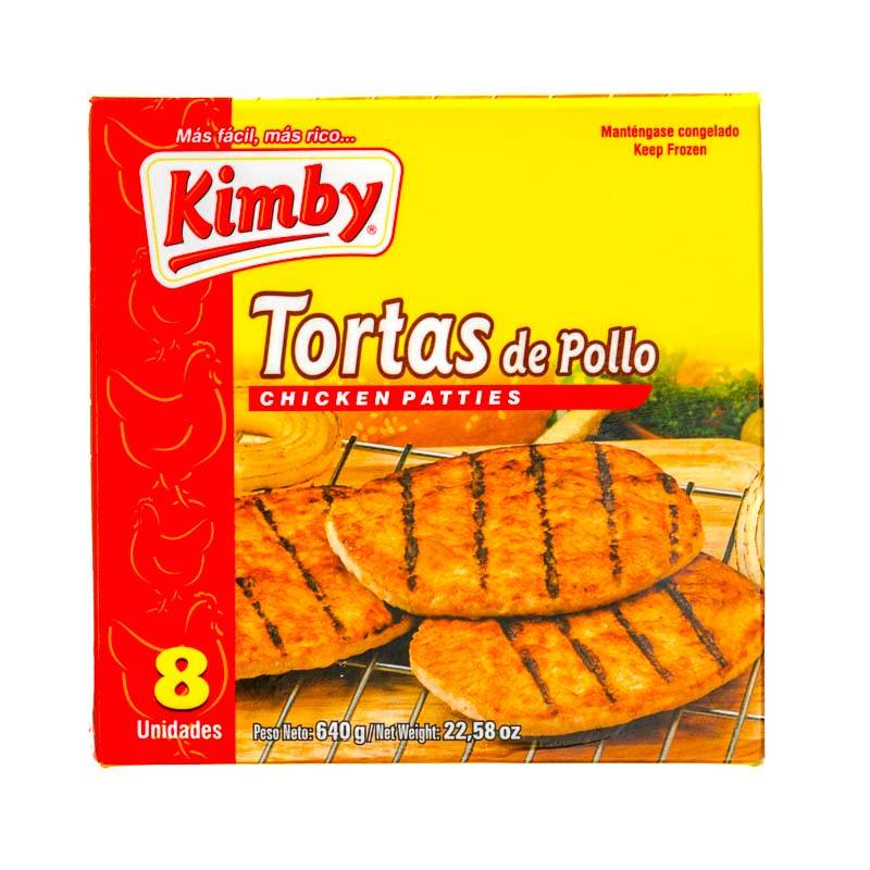 Kimby torta de pollo congelado (640 g)