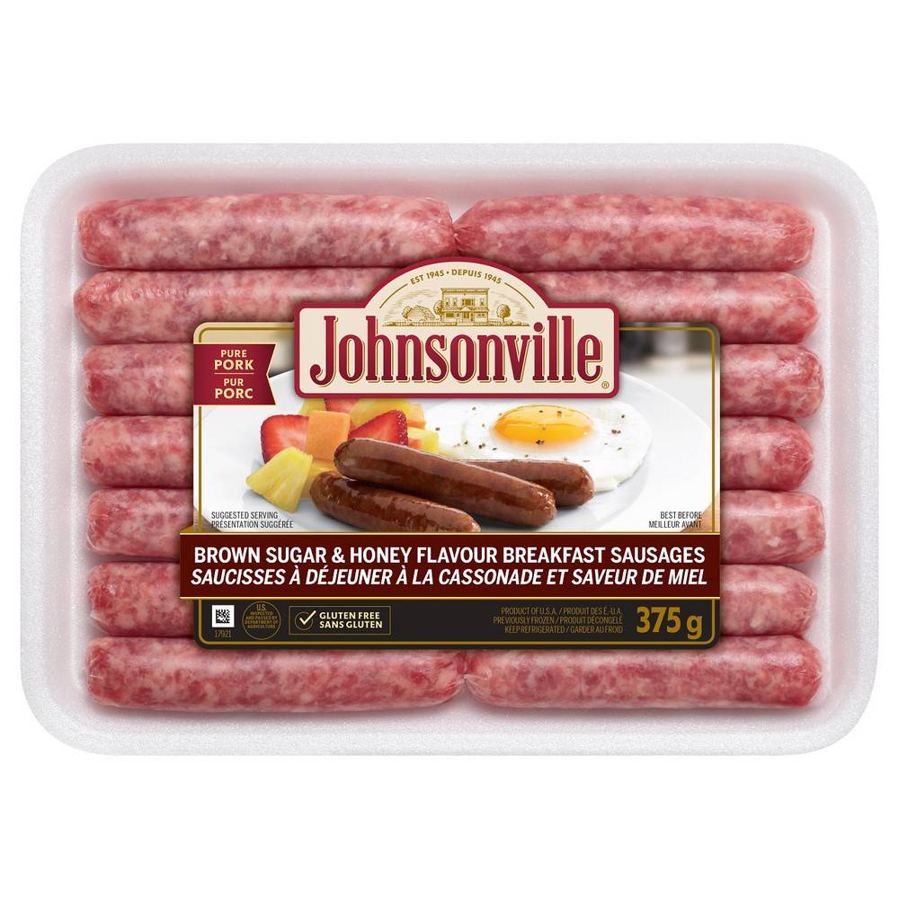 Johnsonville Brown Sugar & Honey Flavoured Breakfast Links (375 g)