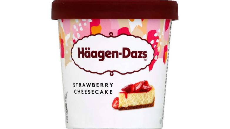 Häagen-Dazs Creme glacee Strawberry cheesecake Le pot de 400g