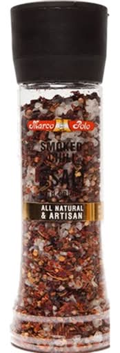 Marco Polo Smoked Chilli Sea Salt Grinder 205g