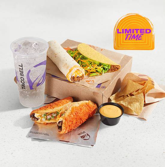 Toasted Cheddar Street Chalupas Box