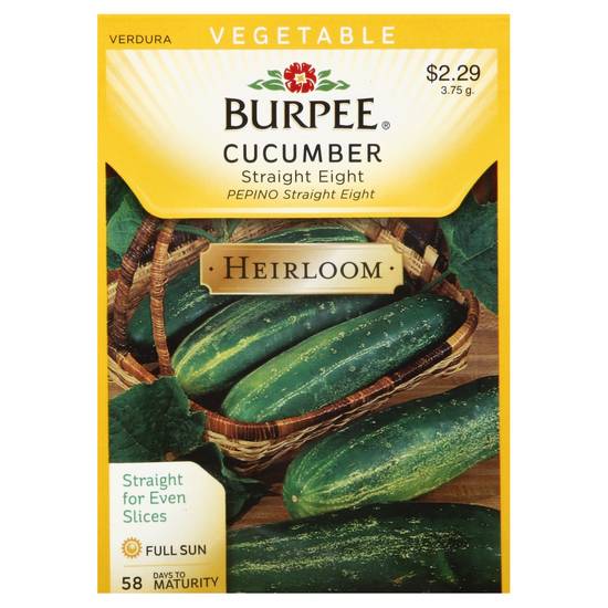 Burpee Cucumber Straight Eight (3 g)