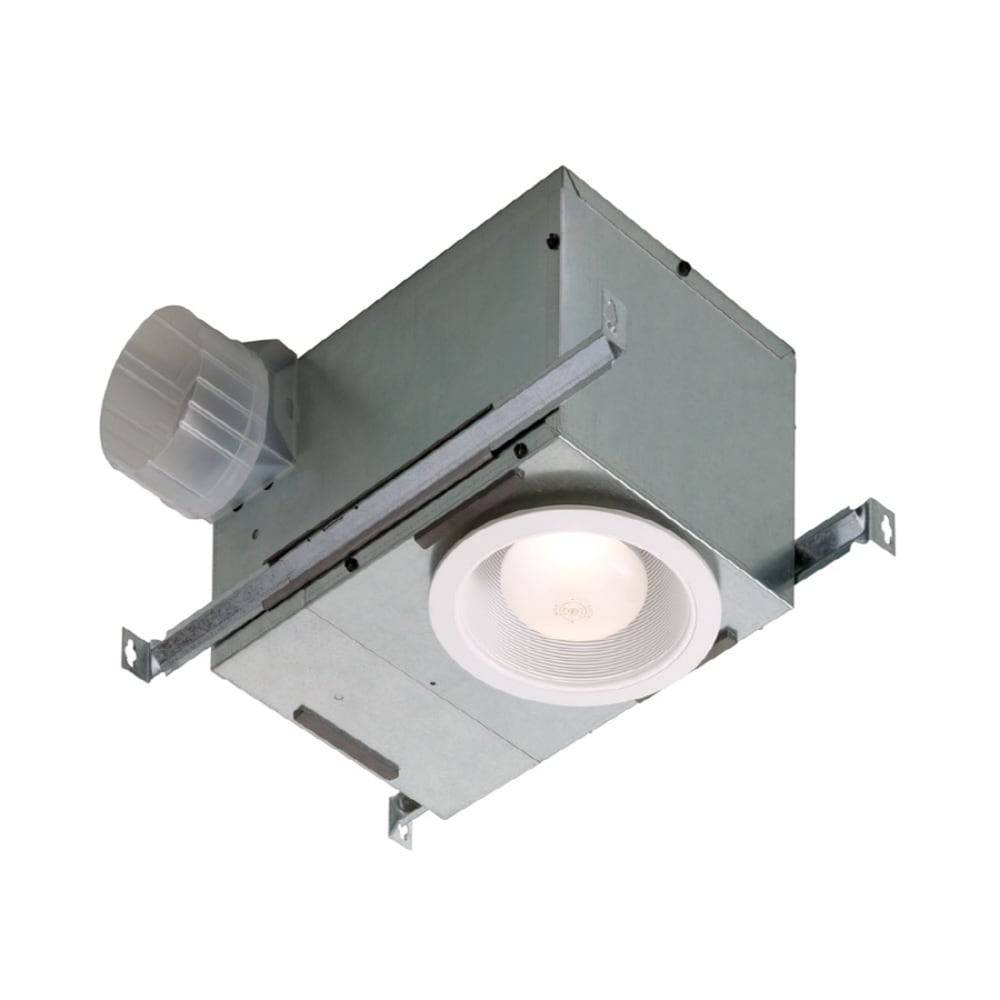 Broan 1.5-Sone 70-CFM White Lighted Bathroom Fan | 744