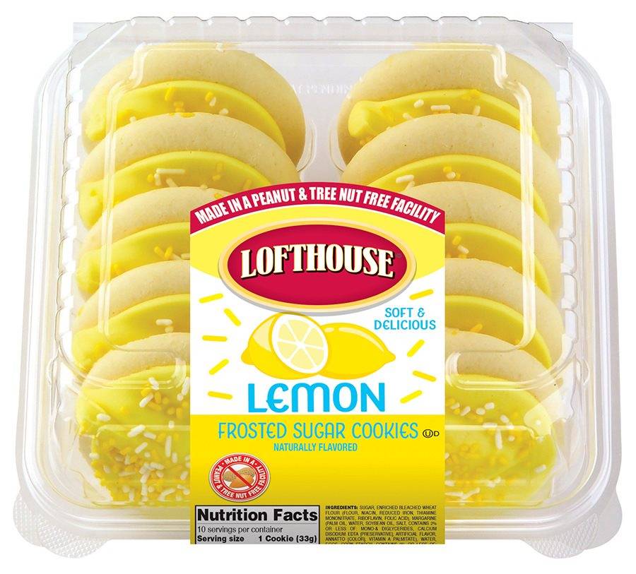 Lofthouse Lemon Frosted Sugar Cookies (13.5 oz)