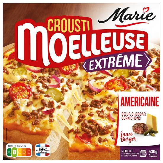 Marie - Pizza crousti moelleuse extrême